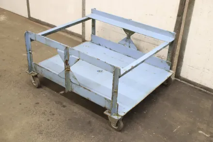 Edelstahl 1090/950/H560 mm Palettenwagen Transportwagen – RESALE