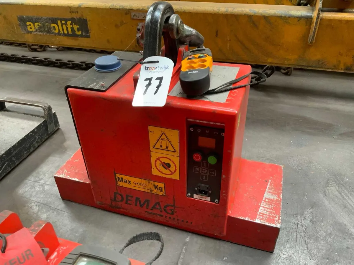 Demag 4 DBM Batterie-Hebemagnet