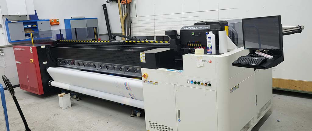 AGFA M3200i RTR 6C UV-LED-Inkjet-Rollendrucker