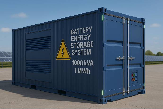 Battery container - 1MWh - 1000kVA - DPX-50701 Diesel Generators