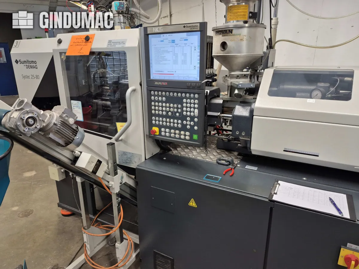 SUMITOMO SHI DEMAG Systec 25/320-80