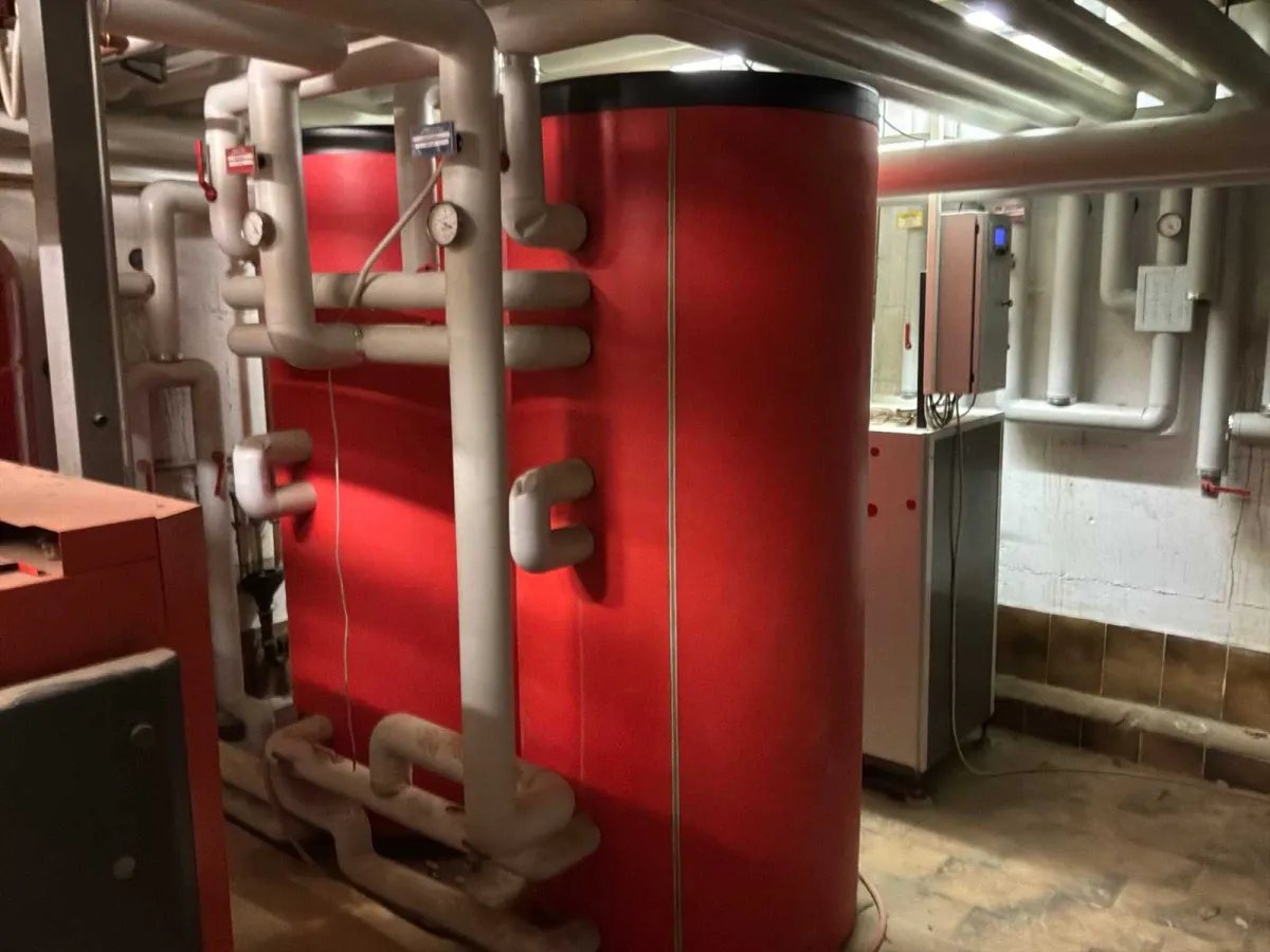 HEROCHAL vertikal beschichtete Edelstahl-Lagertanks (2x)