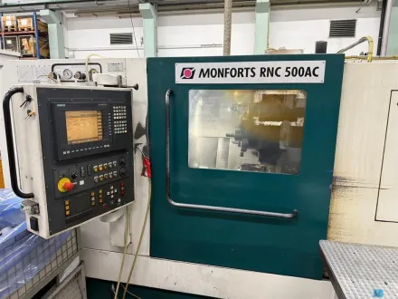 Monforts RNC 500 AC CNC Dreh- und Fräszentrum – RESALE