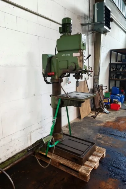 Erlo TCA 40 Säulenbohrmaschine mit Getriebeantrieb – RESALE
