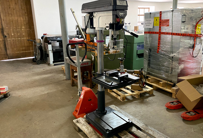 Optimum D 33PRo-SET Säulenbohrmaschine - Ständerbohrmaschine