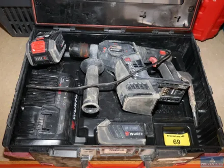 Akku-Bohrhammer WÜRTH Master ABH 18 Compact – RESALE