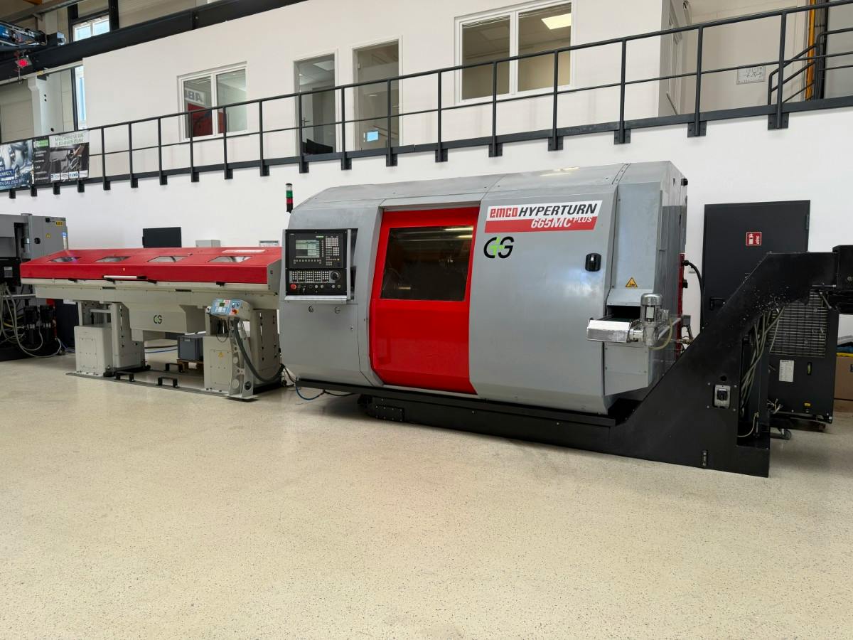 EMCO Hyperturn 665 MC Plus CNC Drehmaschine