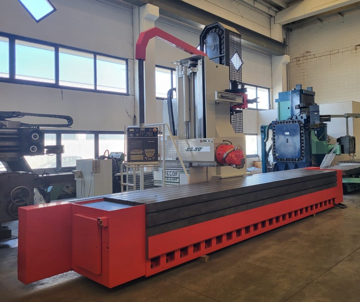 MECOF AGILE CS-90 PG Fahrständerfräsmaschine