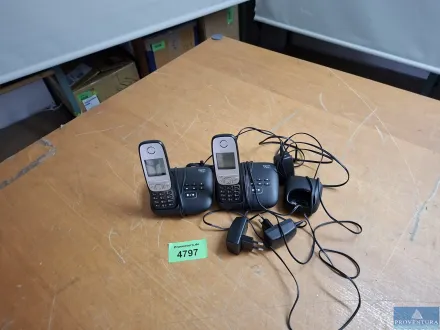 Dect-Telefone 2x GIGASET A415A, 1x zusätzliche Lad – RESALE