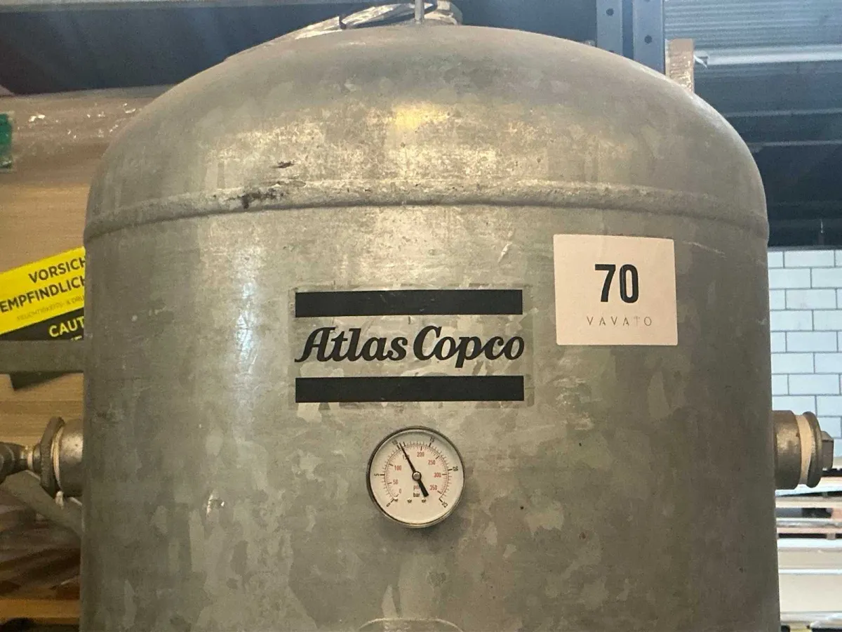 2014 Atlas Copco/SIAP 500L Puffertank