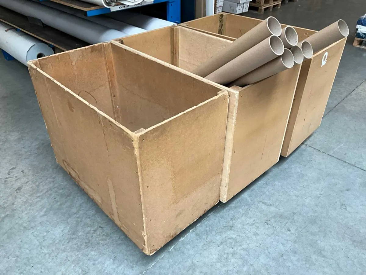Holz-Transportbox (3x)