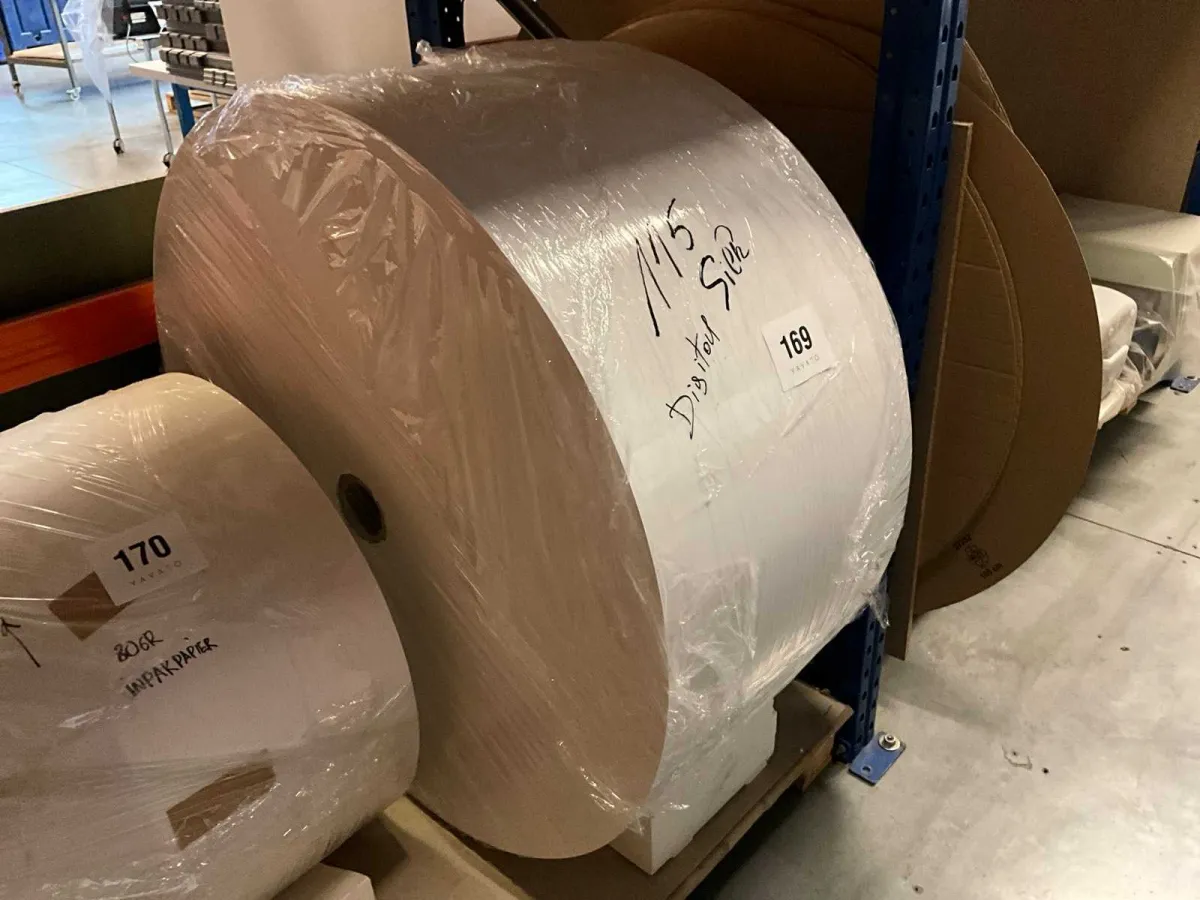 Digitales Seidendruckpapier auf Rolle
