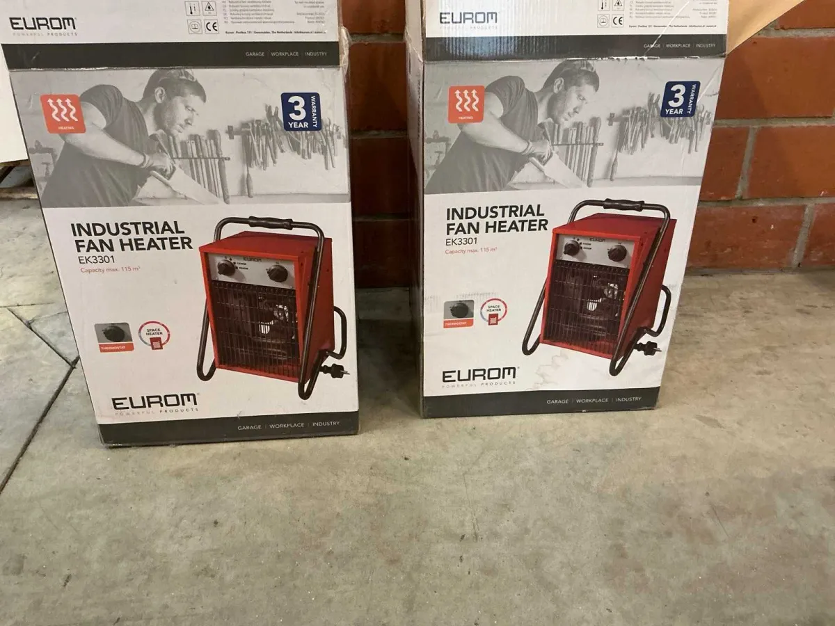 Eurom EK3301 Zusätzliche Heizung (2x)