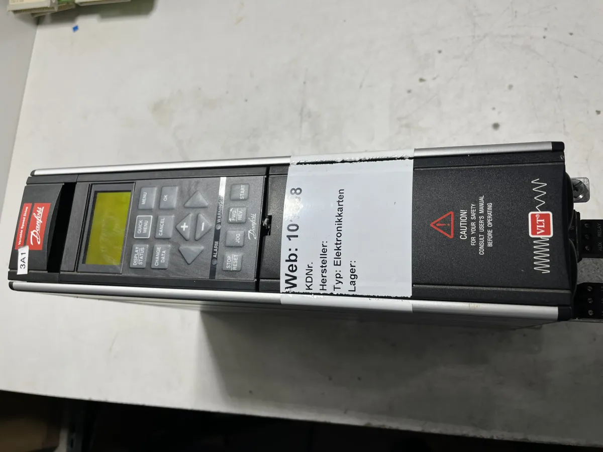 Danfoss VLT TYPE 5003 PT5B20STR3DLF00A0C0 Frequenz