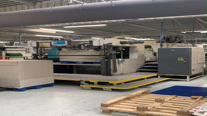 Bobst SP 130-ER II Autoplatine