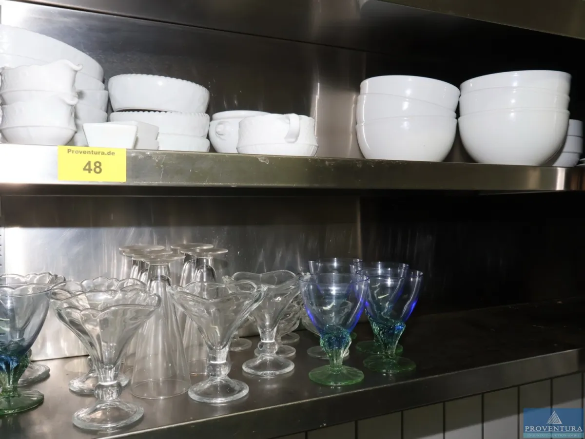 Cocktail- u. Eis-Zubehör ca. 15 Eisschalen