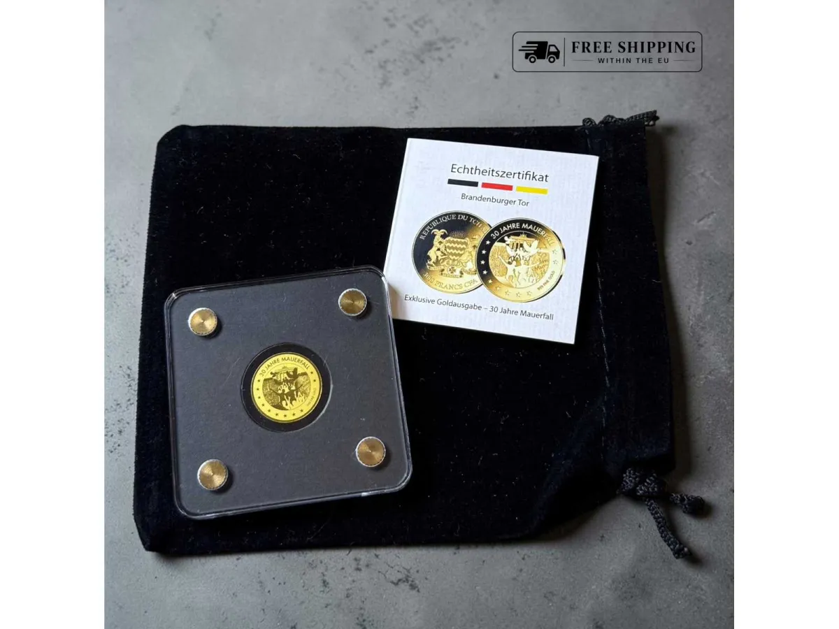 Goldmünze 30 Jahre Mauerfall – 1/500 oz Feingold 999