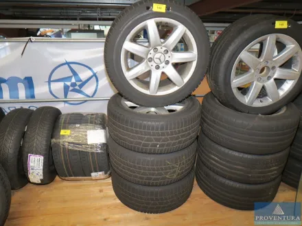 Aluminiumfelgen-Satz für Mercedes-Benz S- / SL-Kla – RESALE