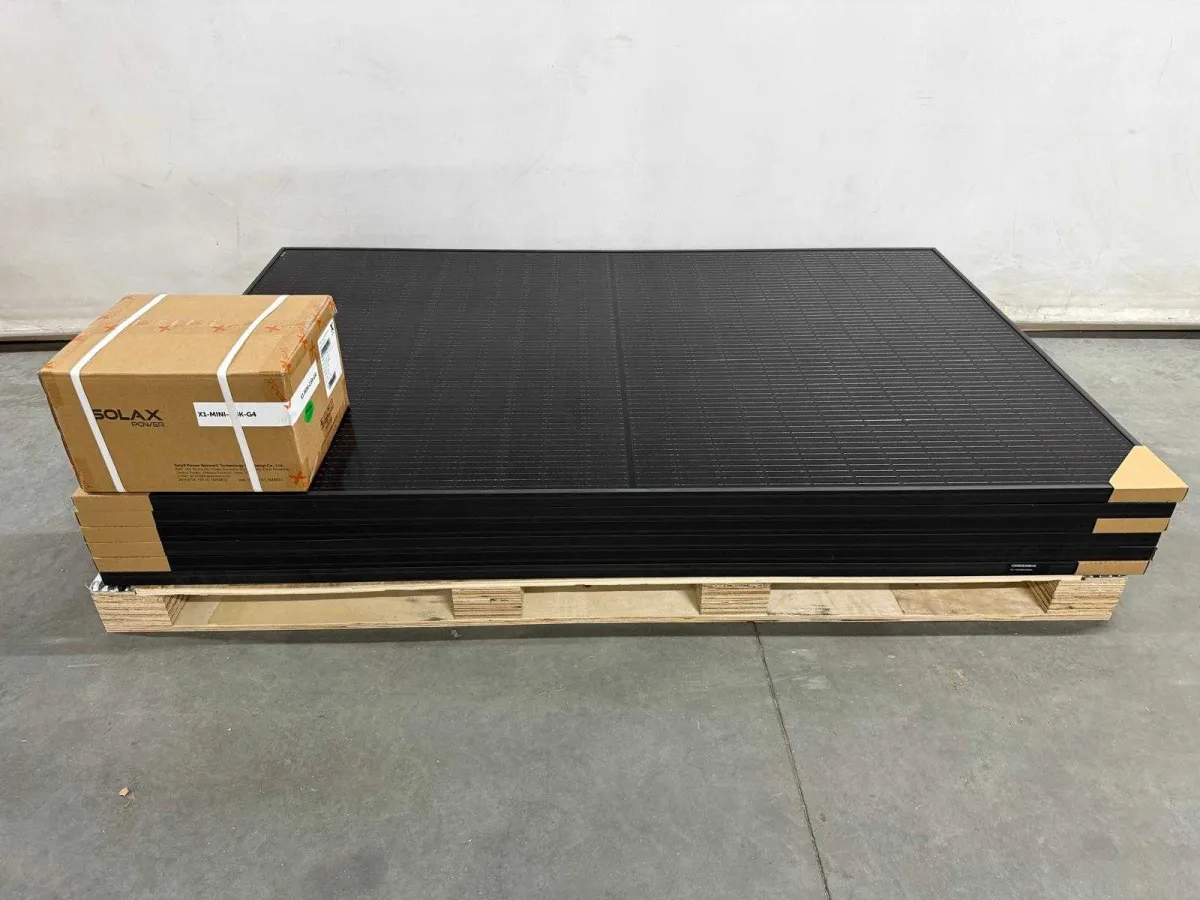 Trina – Set aus 6 Solarpanels (415 WP) – Solax 2,5kW Wechselrichter