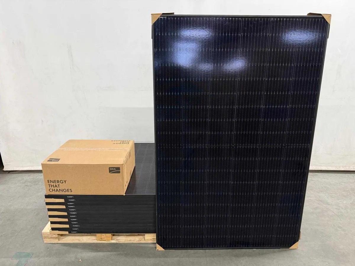 Longi – Set mit 13 Solarpanels (410 WP) – SMA-Wechselrichter (5 kW)