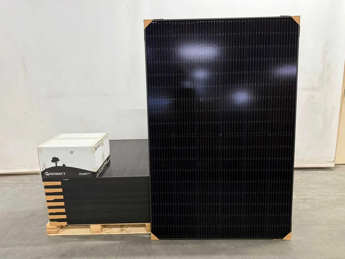 Longi – Set mit 14 Solarpanels (410 Wp) – Growatt 5 kW Wechselrichter