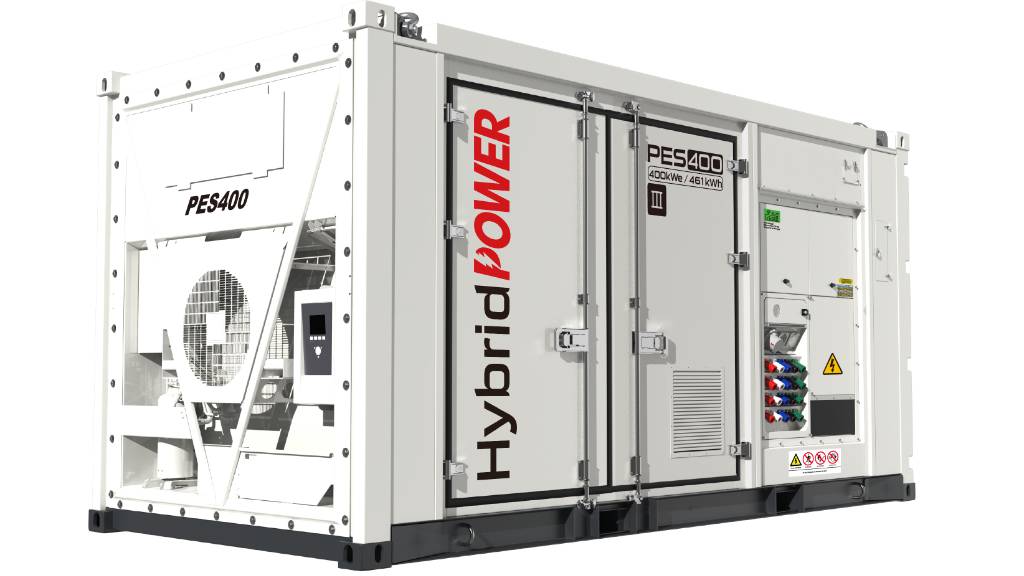 PES400 Hybrid Energy System - 400 kVA - 460.8 kWh Diesel Stromaggregat