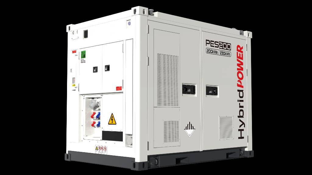 PES200 Hybrid Energy Sysyem - 260 kVA - 230.4 kWh Diesel Stromaggregat