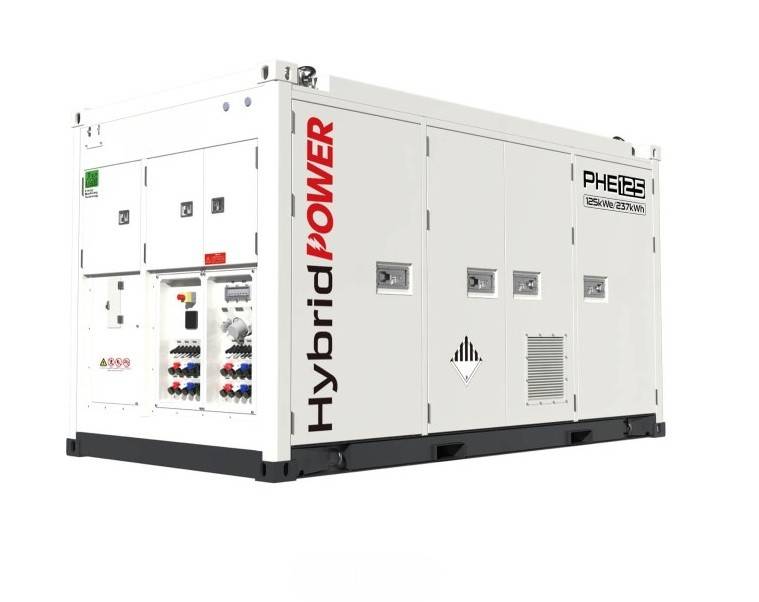 PHE125 Hybrid Energy System - 125 kVA - 237 kWh Diesel Stromaggregat