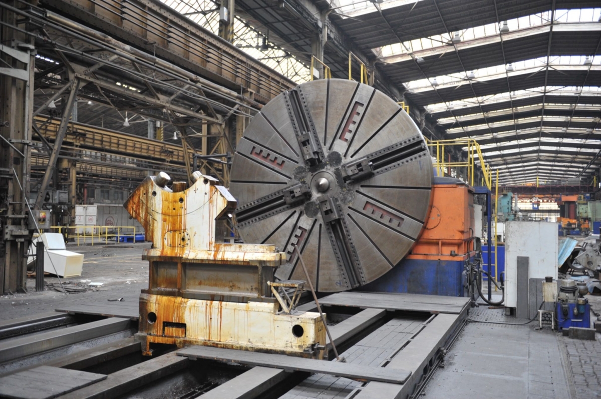 SKODA SIU 400 x 30000 Schwerdrehmaschine