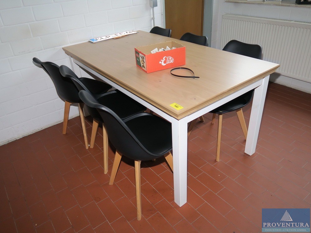 Sitzgruppe Holz weiß