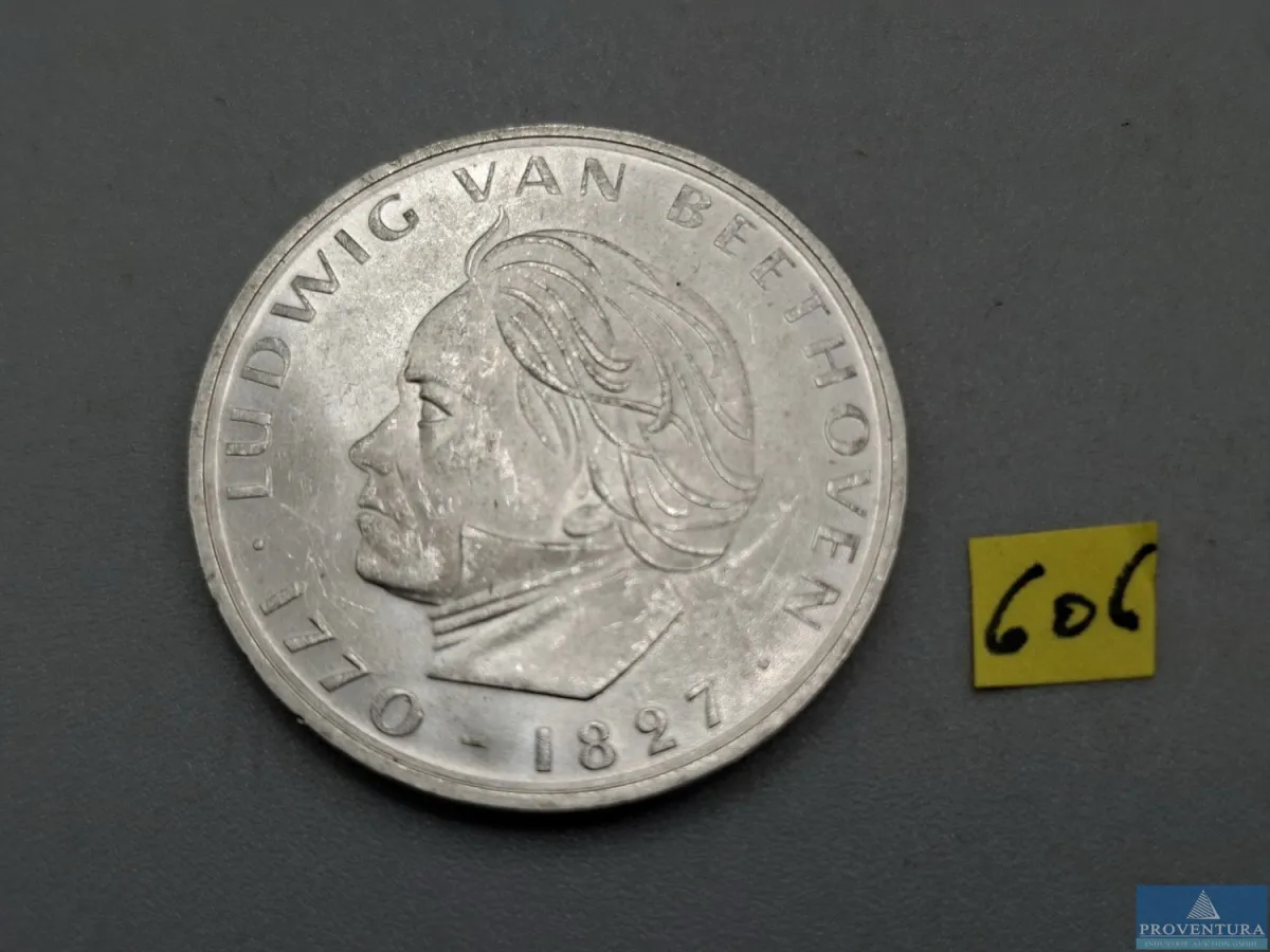 Silbermünze Bundesrepublik Deutschland 5 DM Ludwig