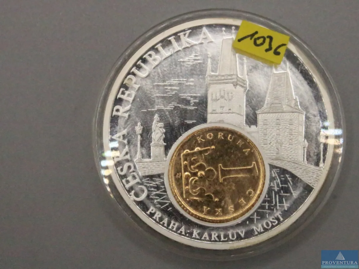 Medaille Tschechische Republik Praha: Karluv Most