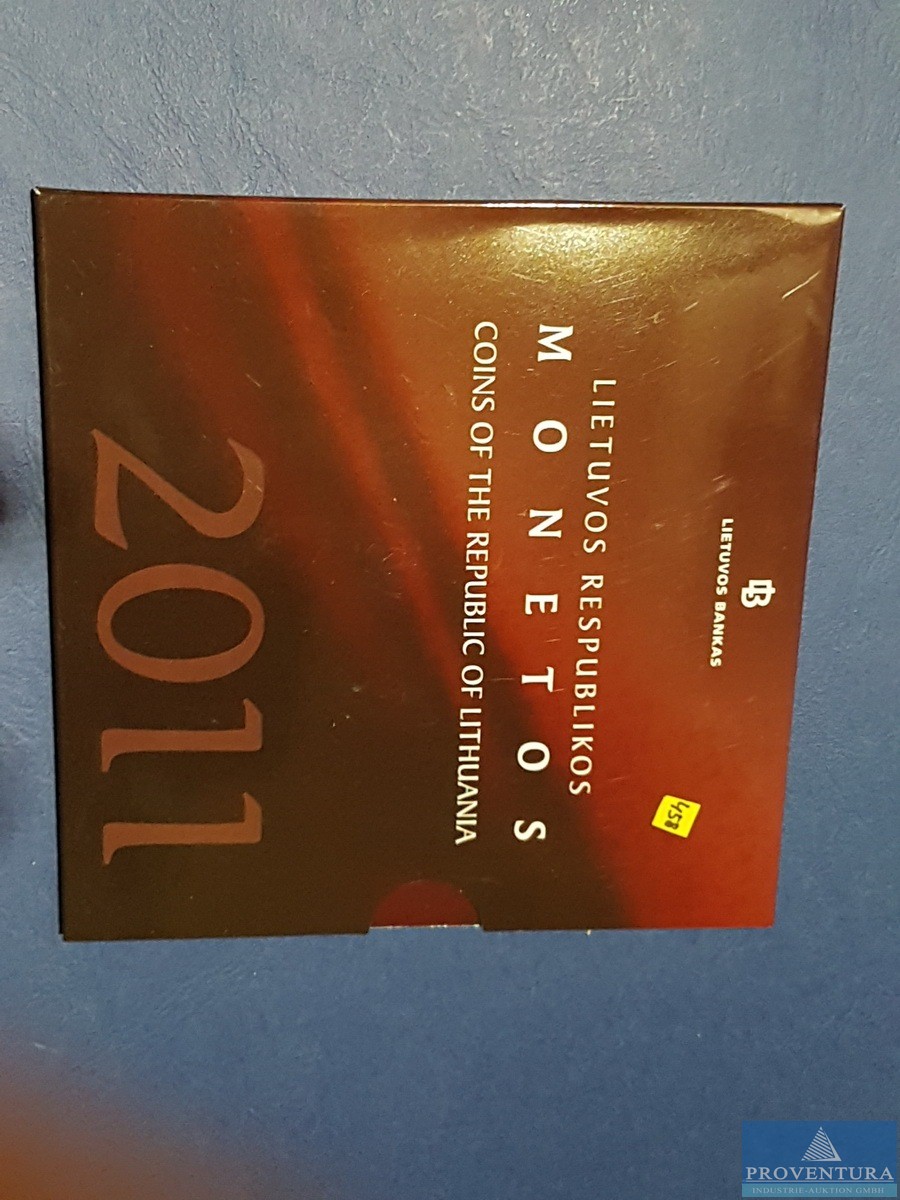KMS Litauen 2011 pp 10 Centy - 5 Litai