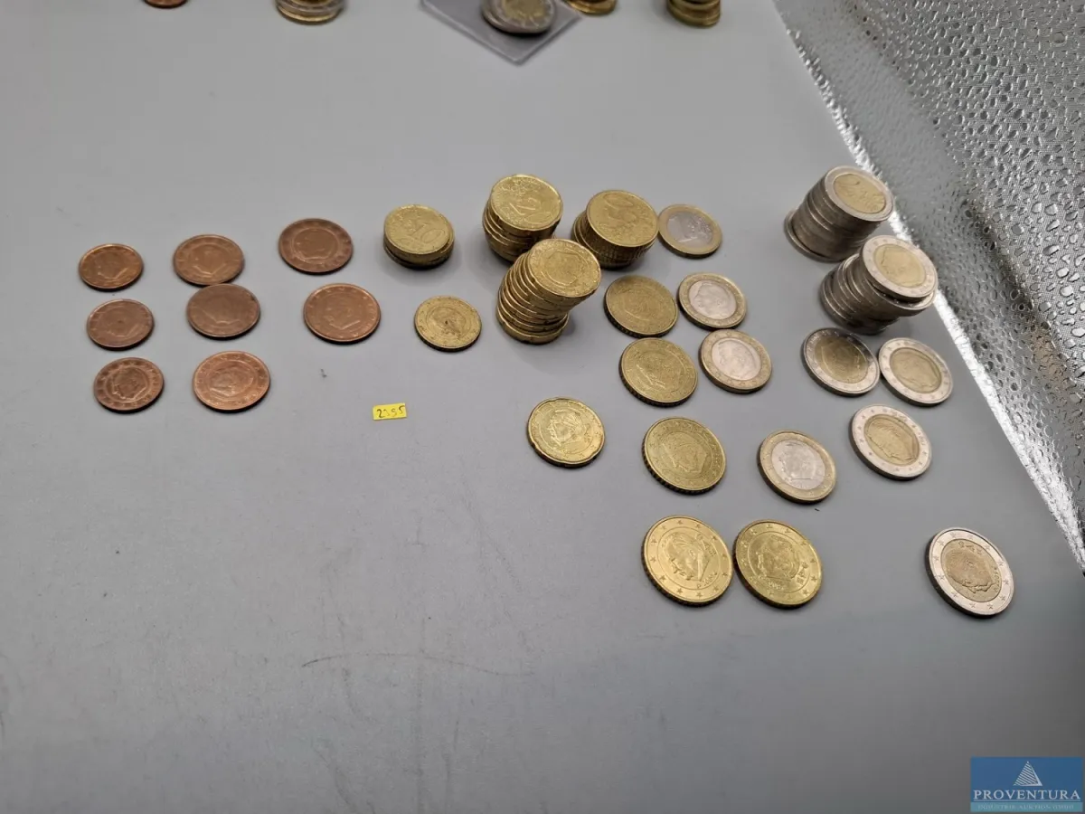 Euro-Umlaufmünzen Belgien 3x 1 Cent