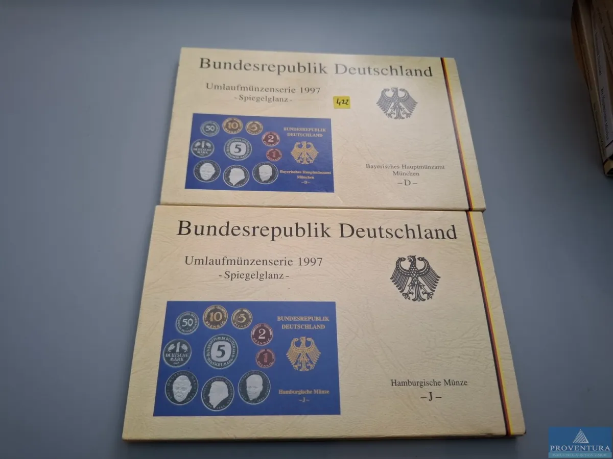 KMS Bundesrepublik Deutschland 1997 DJ sp 25.76 DM