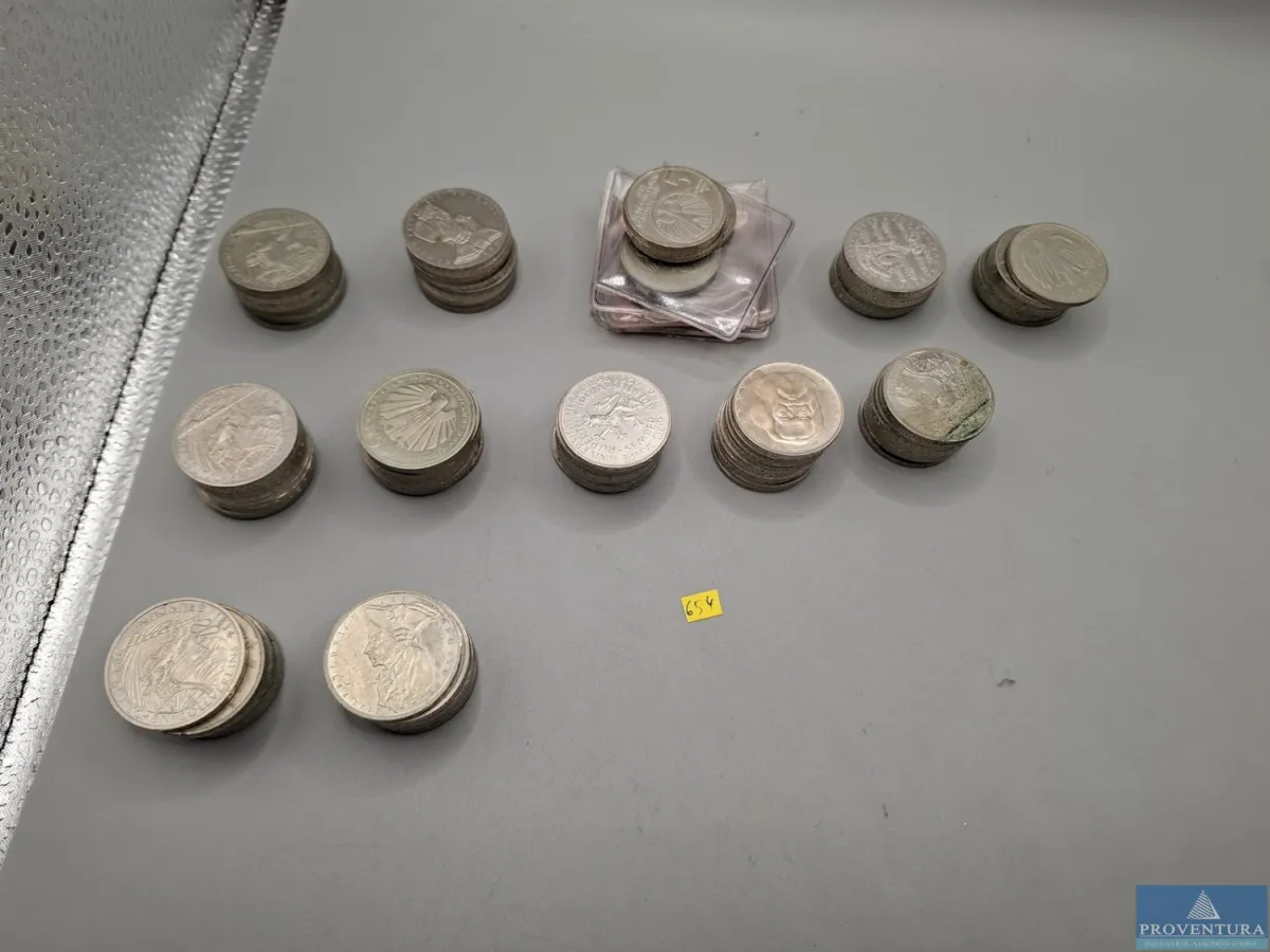 Sammlermünzen Bundesrepublik Deutschland 120 Stück