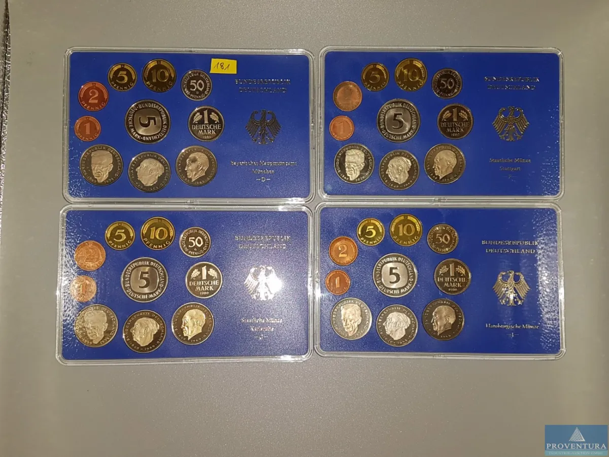 KMS Bundesrepublik Deutschland 1980 DFGJ pp
