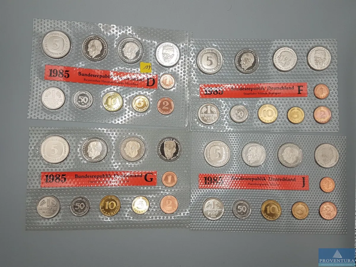 KMS Bundesrepublik Deutschland 1985 DFGJ st