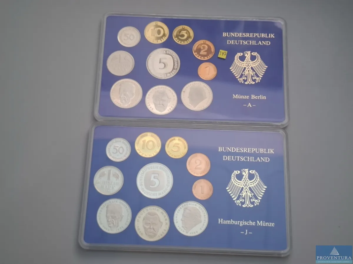 KMS Bundesrepublik Deutschland 1992 AJ pp 25.76 DM