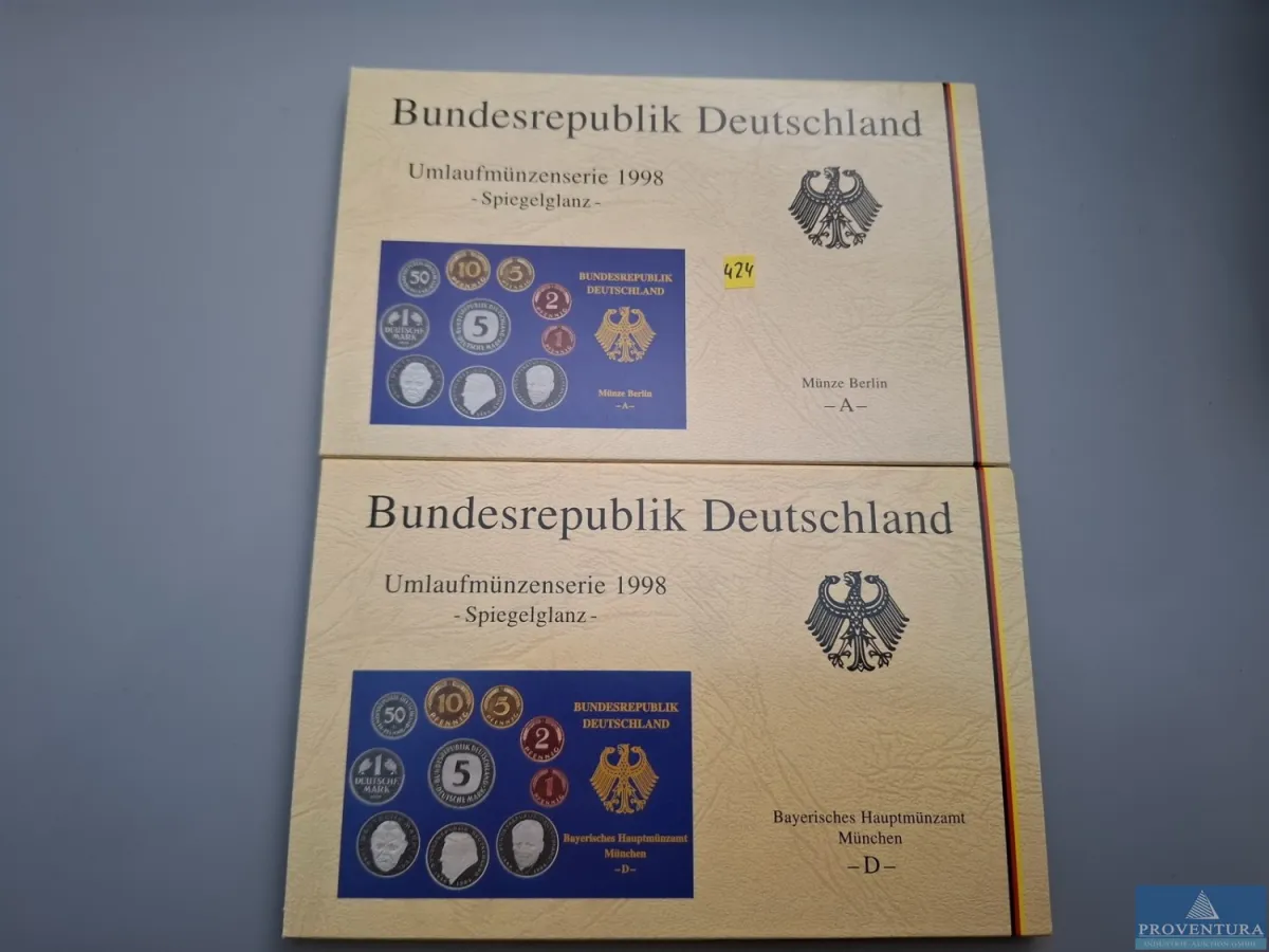 KMS Bundesrepublik Deutschland 1998 AD sp 25.76 DM