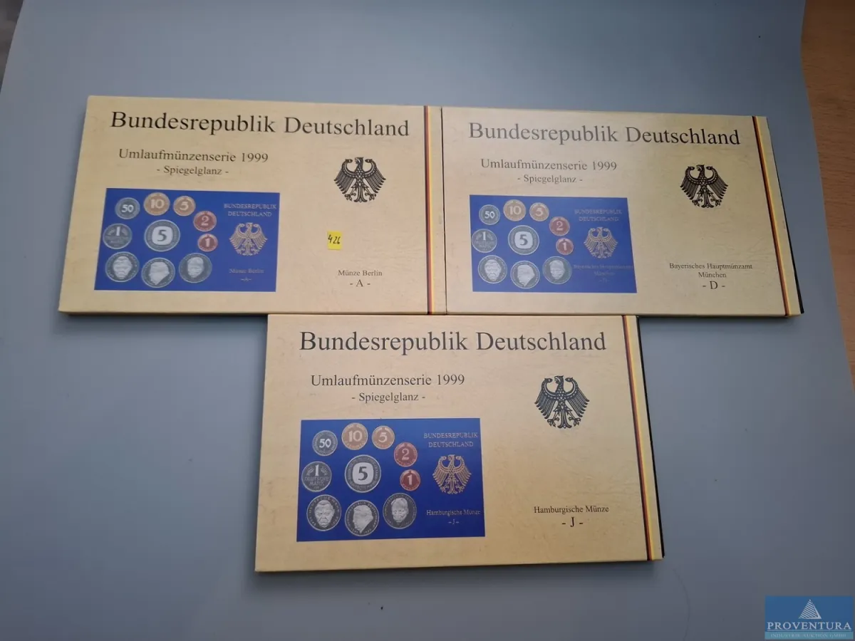 KMS Bundesrepublik Deutschland 1999 ADJ sp 38.64 D