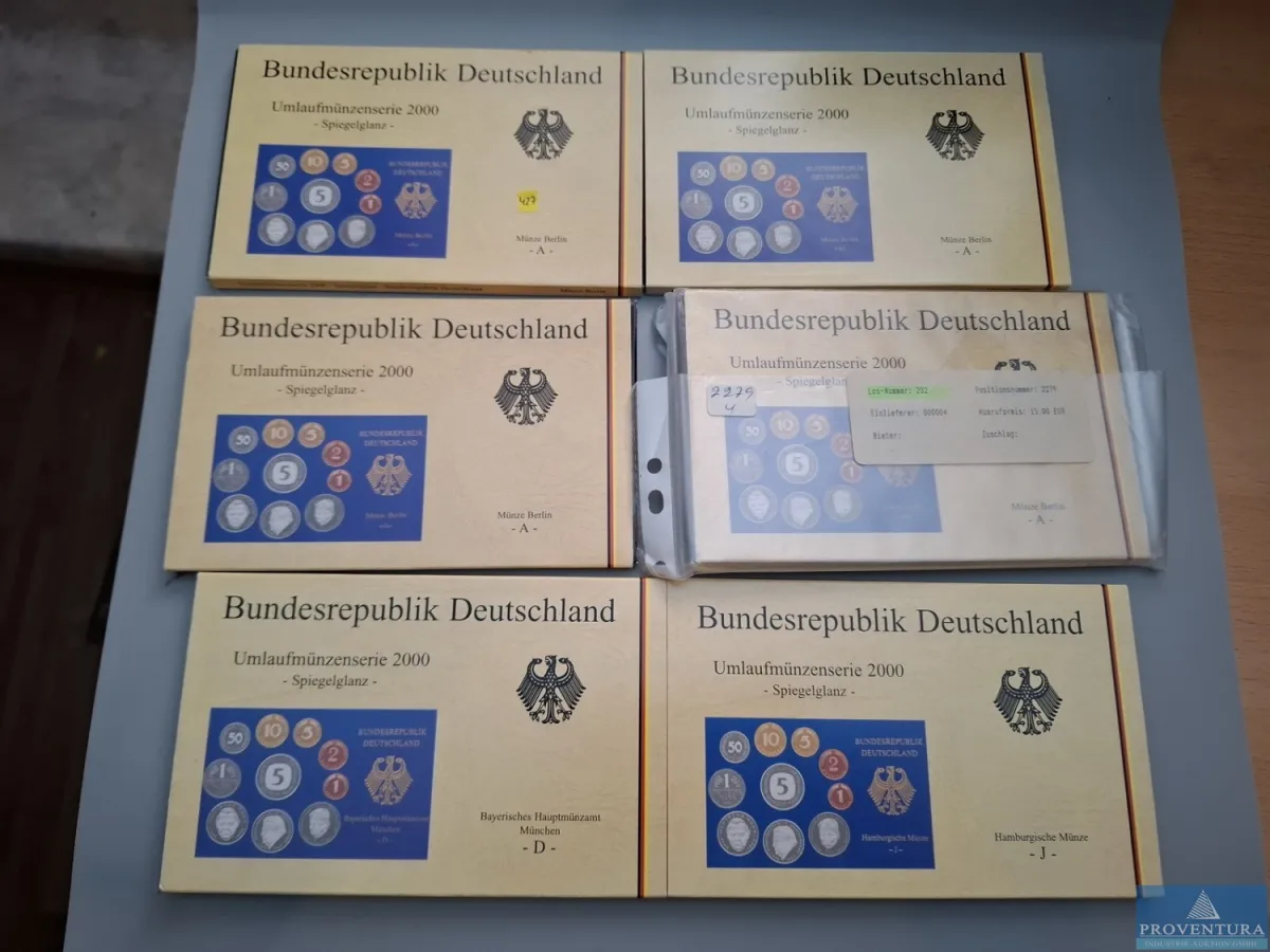 KMS Bundesrepublik Deutschland 2000 AAAADJ sp 77.2