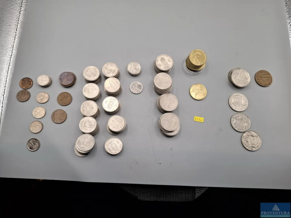 Umlaufmünzen Belgien ab 1950 2x 20 Centimes