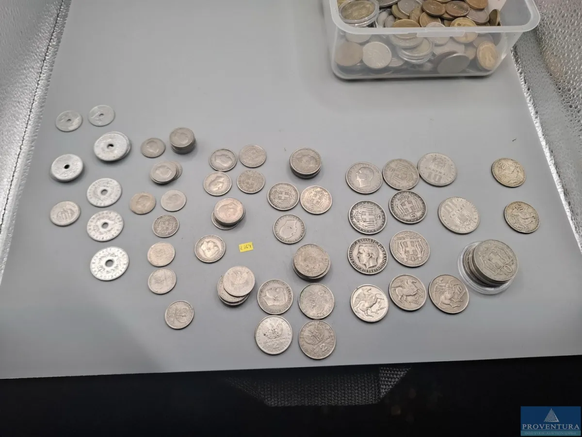Umlaufmünze Griechenland 1954-1973 2x 5 Lepta