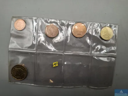 Euro-Kleinmünzensatz Luxemburg 2002 1 -20 ct gesam – RESALE