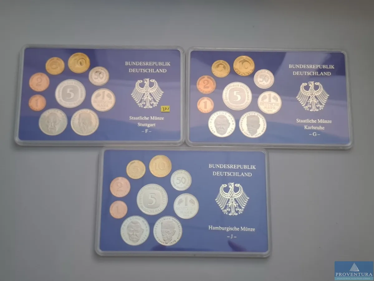 KMS Bundesrepublik Deutschland 1989 FGJ pp 32.64 D