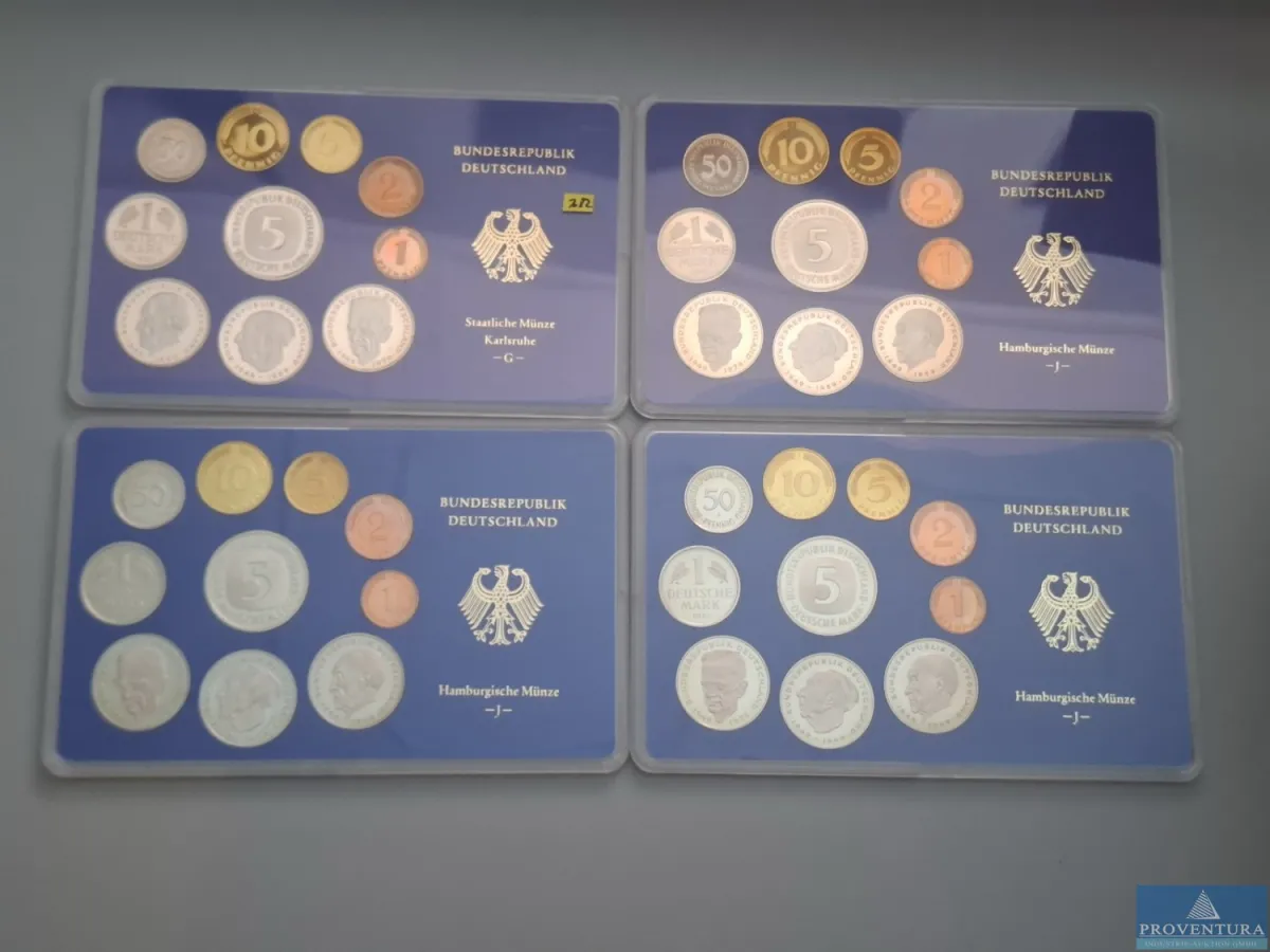 KMS Bundesrepublik Deutschland 1985 GJJJ pp 51.52