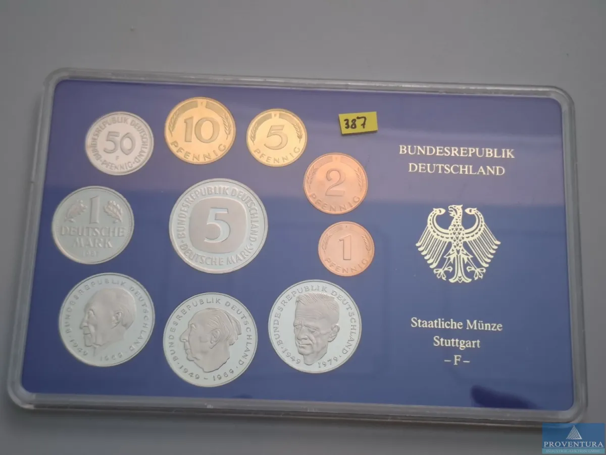 KMS Bundesrepublik Deutschland 1987 F pp 12.88 DM