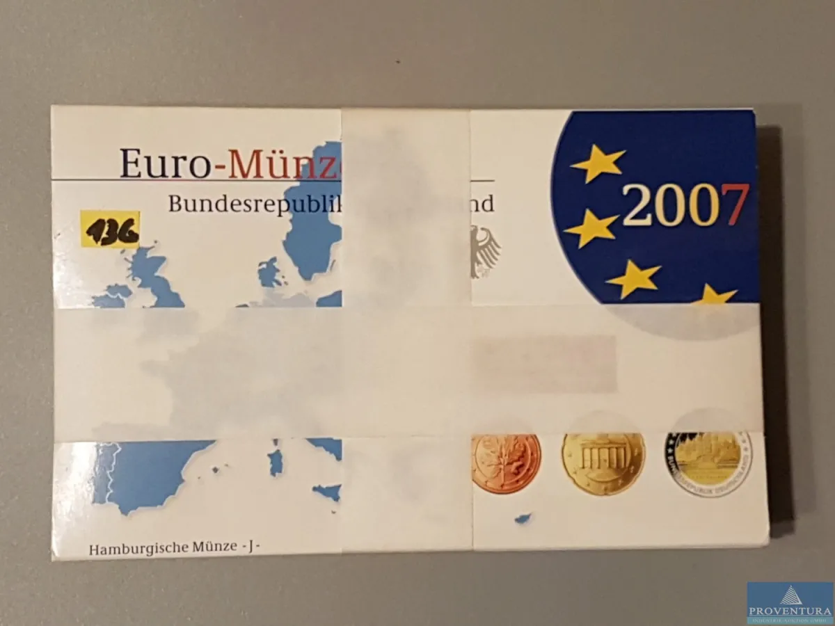 Euro-KMS Bundesrepublik Deutschland 2007 ADFGJ pp