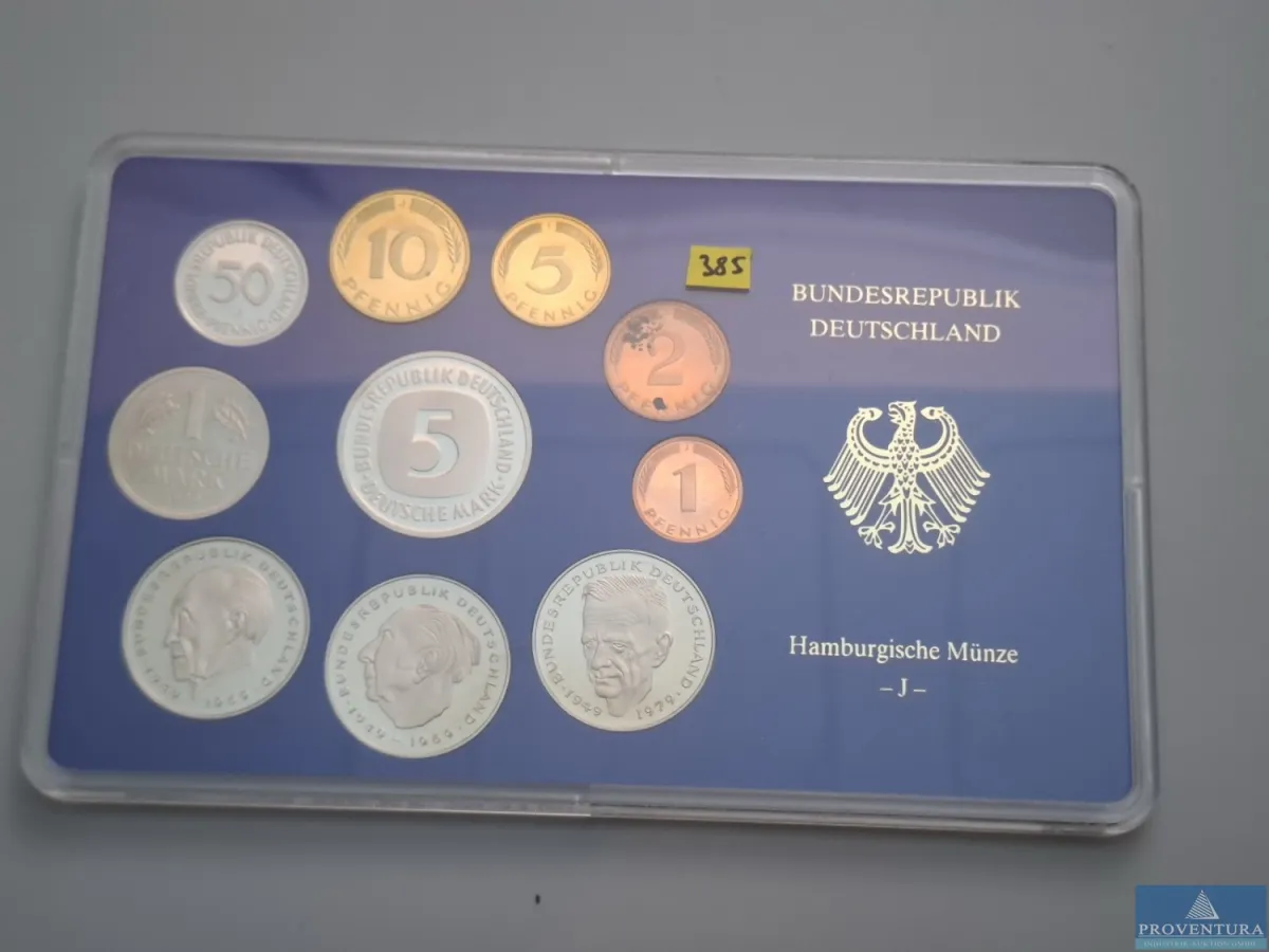 KMS Bundesrepublik Deutschland 1986 J pp 12.88 DM